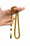 Fire Amber System Prayer Beads – Yellow Brown Tone