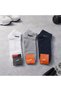 12 Pairs Men's Ankle-Length Bootie Socks, Anti-Sweat, Odorless, Cotton Socks - Seasonal - Mixed Colors