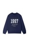 Women's United States 1997 Printed Crew Neck Oversize Sweatshirt - 4