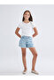 Esvab • Modern & Distinctive Floral Girls' Jean Shorts - 2