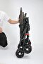عربة أطفال أنيقة خفيفة الوزن قابلة للطي - عربية بيبي فاخرة مع مظلة واقية ومقعد مريح بتصميم عصري - 2