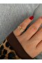 Limited Edition - Small Finger Drop Minimal Bottom Adjustable Joint Women's Ring - 3