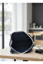 Navy Blue Color Women's Shoulder Bag Casual Unlined with Zipper - 6
