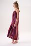 Double Strap Maxi Size Multi-Colored Summer Bamboo Fabric Women's Dress 26221 - 5