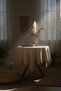 Linen |   Vintage Fiskos and Tablecloth Authentic Linen Rustic Coffee Corner and Dresuar Cover - 5