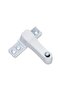 Pvc Pimapen Door Window Safety Latch with Pin - White - 7