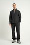 Foursquare Men's Stand Collar Full Zip Jacket Smoked - 7