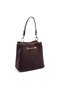 Brown - Brown Suede Women's Crossbody Bag Sp1266 - 4