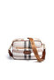 Cream - Tan Plaid Women's Crossbody Bag Sp1267 - 5
