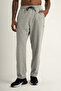 Casual Sports Men's Sweatpants Gray Melange