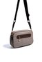 Coffee Yellow - Brown Plaid Line Square Women's Crossbody Bag Sp1267 - 6