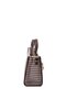 Coffee Yellow - Brown Plaid Line Square Women's Handbag Sp1271 - 7