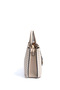 Sand Beige - Sand Plaid Line Square Women's Handbag Sp1272 - 5