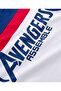 Marvel Terry Knit Full Sleeve Sweatshirt & Joggers Set Cut and Sew & Avengers s-Blue, Red, & White - 6