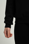 Plenty Jr Pro Full Length Zippered Lightweight Wool Men's Hooded Sweatshirt Black - 5