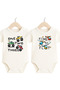 100% Cotton Baby Bodysuit & Short Sleeve Printed Bodysuit