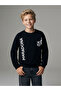 Lcw Kidsmaradona Printed Boys' Thick Sweatshirt