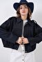 Bdart Oversize Short Jacket with Zipper and Pockets - 5