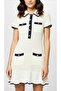 Crochet Collared Mini Dress # Originalbrand # - 3
