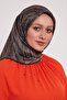 Geometric Stripes Sport Pattern Luminous Crystal Scarf