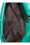 Women Green Faux Leather Baguette Bag - 5