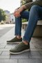 Flat Sole Orthopedic Men's Dakirs Linen Sneaker Daily Footwear - 3