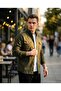 Men's Slim Fit Skinny Fit Denim Shirt - 2