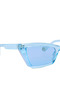 Women Square Cat-Eye Sunglasses in Blue