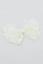 Girl's Cream Hairband & Hairclip Set - 2
