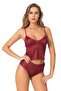 Women'S, Jacquard, Babydoll, Satin Shorts Set