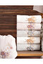 Buldan Production Dowry Embroidered Eyşan Cotton 6-Piece Hand/Face Towel I 50X90 - 3