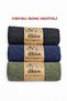 Firfirli Bone Gift Set 3-Piece Shawl Black-Navy Blue-Khaki