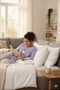 Purple Long Sleeve Women's Pajama Set - 2