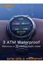 GPS-2 Smart Watch with 3 ATM Waterproof AMOLED Display Built-in GPS 3 Pair Straps and Char - 4