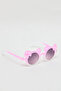 Girl's Pink Hair Accessories & Sunglasses Set