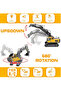 2.4GHz RC Excavator Toy – 11 Channel Remote Control Engineering Vehicle with Lights & Sound - 4