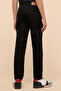 Boy's Black Solid Jeans with Button Closure - 4