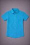 Boy's Short Sleeve Shirt Dacron Fabric Red Black Turquoise Cobalt Blue Yellow