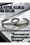 Ayetel Kürsi Written Stainless Steel Adjustable 2-Piece Couple Bracelet for Men and Women