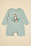 Boy's Multicolor 3 Pack Printed Rompers - 3