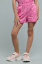 Girl's Pink Schiffli Top and Shorts Set - 5