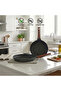 28CM Nonstick Frying Pan (without Lid), Swiss Granite Coating, Induction, PFOA Free Skillet - 3