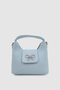 Sorla Bow Detailed Cross Strap Hand and Shoulder Bag Baby Blue