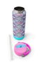 Pastel Colored Butterfly Patterned Steel Thermos with Folding Spout 650 ml 38306 - 5