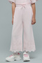 Girl's Pink Schiffli Clothing Set - 5