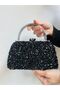 Women's Stoned Double Handle Women's Young Wedding Nikah Prom Graduation Engagement Evening Dress Bag - 3