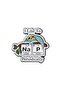 Chemistry brooch, nap - 2