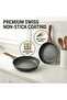 28CM Nonstick Frying Pan (without Lid), Swiss Granite Coating, Induction, PFOA Free Skillet - 6
