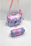 Character Pattern Thermal Waterproof Fabric Backpack with Lunch Box and Pen Holder for Primary School / 3900 - 6