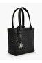 Laser Cut Tote Double Handle Bag With Fb Hanging Charm - 4